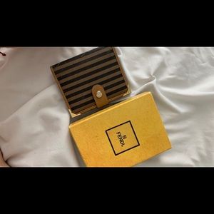 Authentic Vintage Fendi Card Case/Wallet.